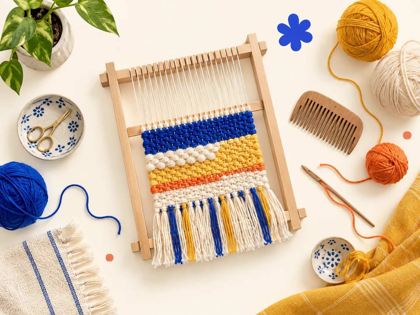AI-generated inspiration for weaving